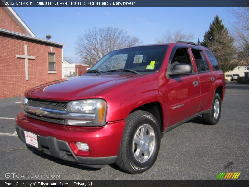 Majestic Red Metallic / Dark Pewter 2003 Chevrolet TrailBlazer LT 4x4