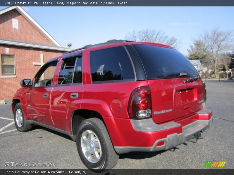 Majestic Red Metallic / Dark Pewter 2003 Chevrolet TrailBlazer LT 4x4
