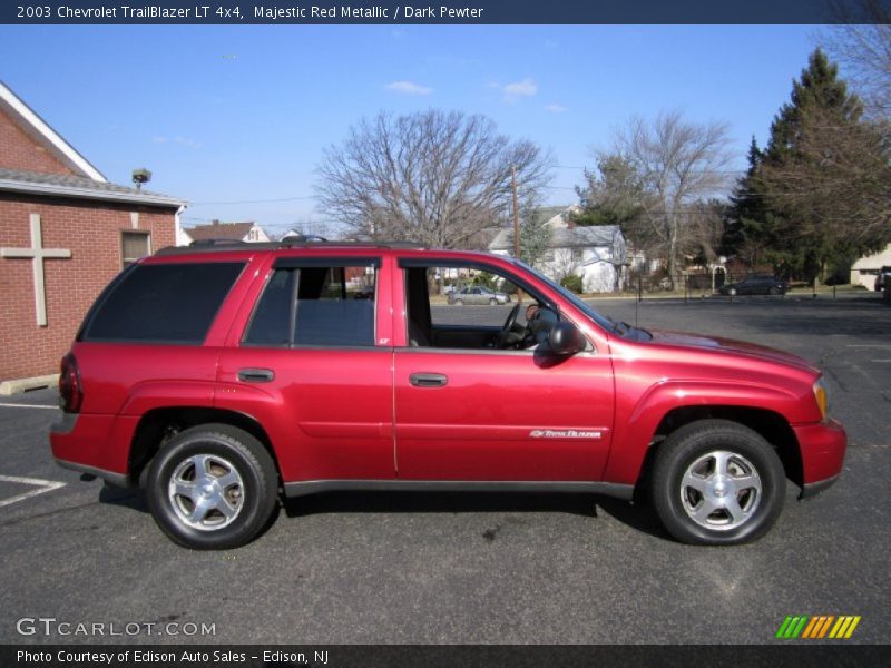 Majestic Red Metallic / Dark Pewter 2003 Chevrolet TrailBlazer LT 4x4