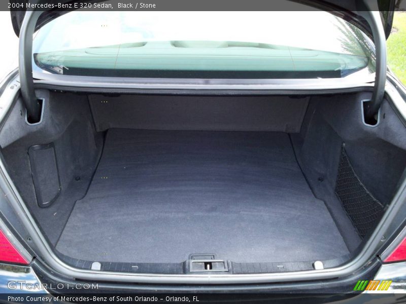 Black / Stone 2004 Mercedes-Benz E 320 Sedan