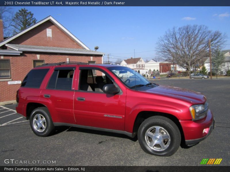 Majestic Red Metallic / Dark Pewter 2003 Chevrolet TrailBlazer LT 4x4