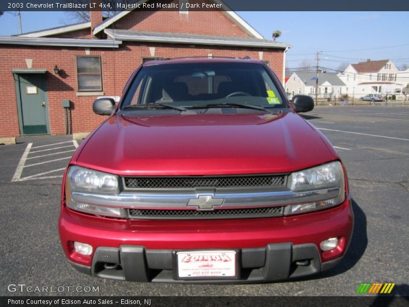 Majestic Red Metallic / Dark Pewter 2003 Chevrolet TrailBlazer LT 4x4
