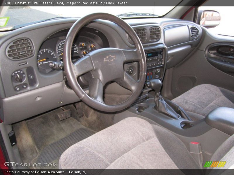 Majestic Red Metallic / Dark Pewter 2003 Chevrolet TrailBlazer LT 4x4