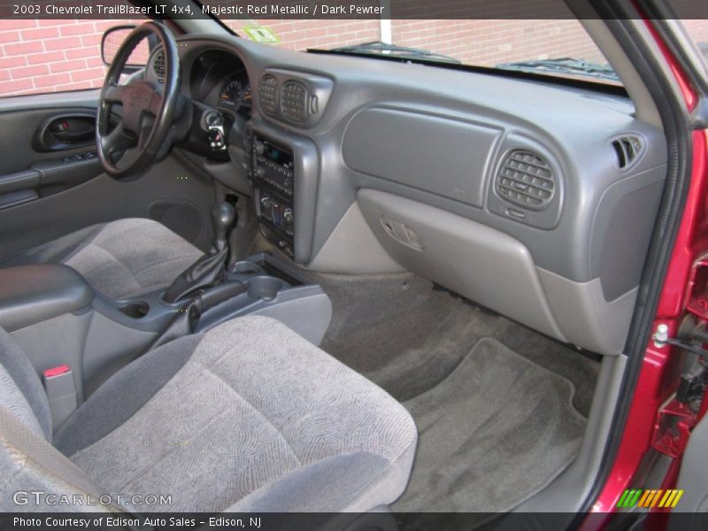 Majestic Red Metallic / Dark Pewter 2003 Chevrolet TrailBlazer LT 4x4
