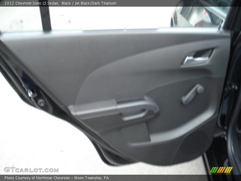 Black / Jet Black/Dark Titanium 2012 Chevrolet Sonic LS Sedan