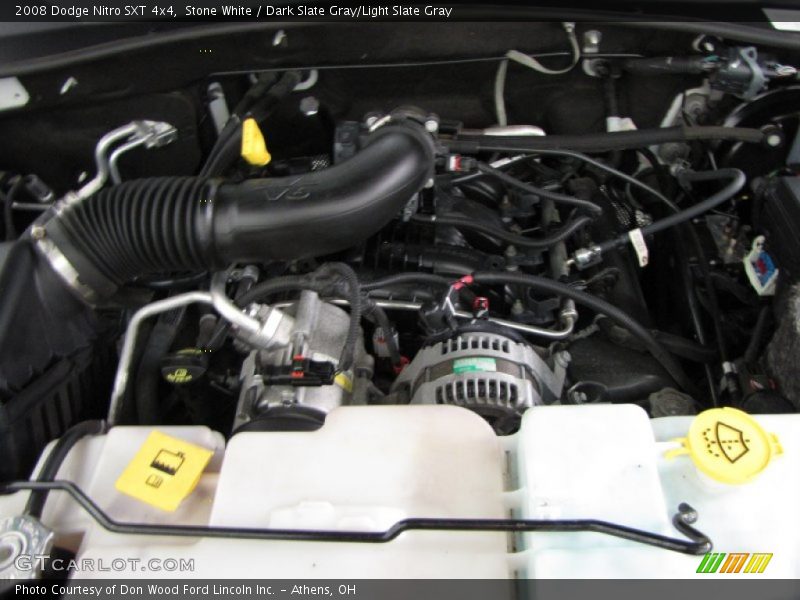 Stone White / Dark Slate Gray/Light Slate Gray 2008 Dodge Nitro SXT 4x4