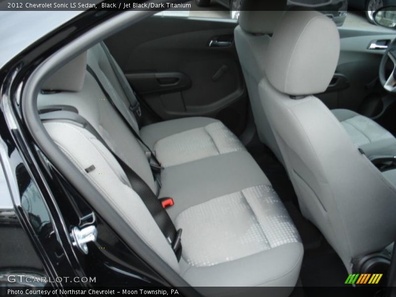 Black / Jet Black/Dark Titanium 2012 Chevrolet Sonic LS Sedan