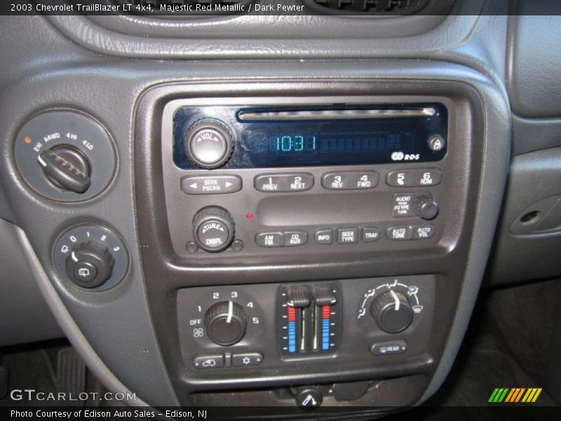 Majestic Red Metallic / Dark Pewter 2003 Chevrolet TrailBlazer LT 4x4
