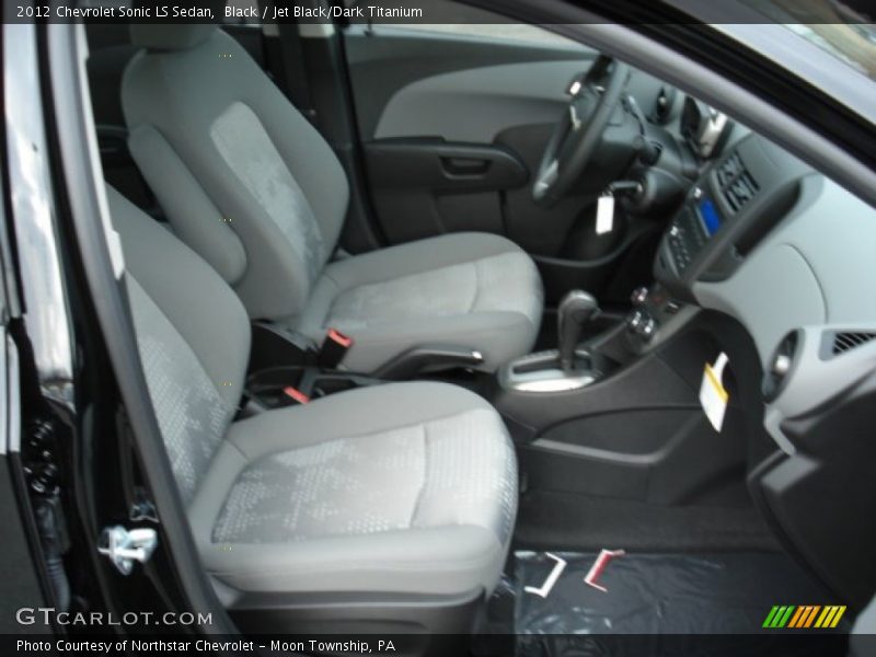 Black / Jet Black/Dark Titanium 2012 Chevrolet Sonic LS Sedan