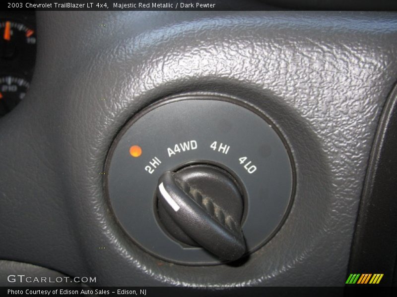 Majestic Red Metallic / Dark Pewter 2003 Chevrolet TrailBlazer LT 4x4