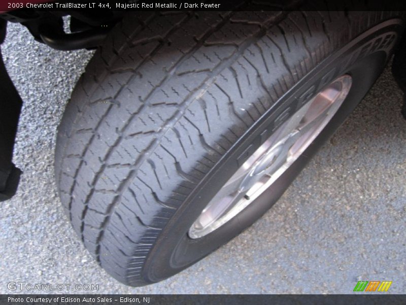 Majestic Red Metallic / Dark Pewter 2003 Chevrolet TrailBlazer LT 4x4