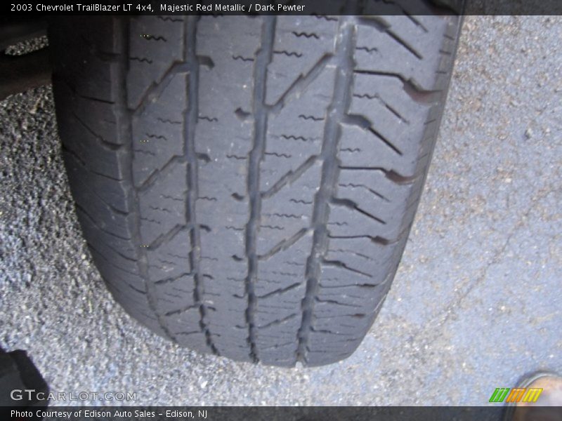 Majestic Red Metallic / Dark Pewter 2003 Chevrolet TrailBlazer LT 4x4