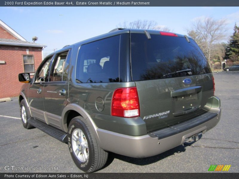 Estate Green Metallic / Medium Parchment 2003 Ford Expedition Eddie Bauer 4x4