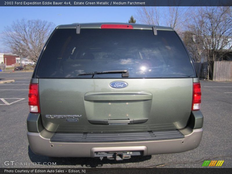 Estate Green Metallic / Medium Parchment 2003 Ford Expedition Eddie Bauer 4x4