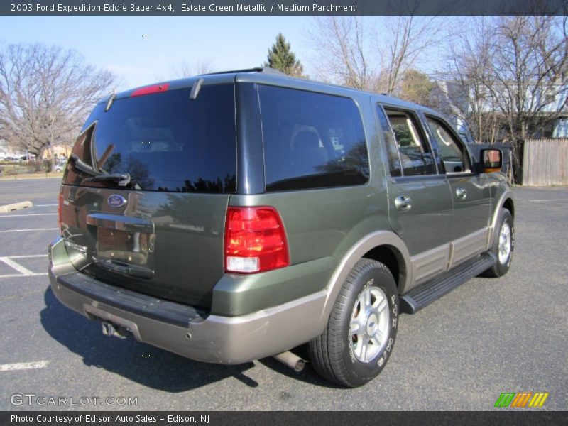 Estate Green Metallic / Medium Parchment 2003 Ford Expedition Eddie Bauer 4x4