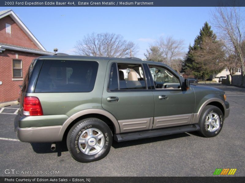 Estate Green Metallic / Medium Parchment 2003 Ford Expedition Eddie Bauer 4x4