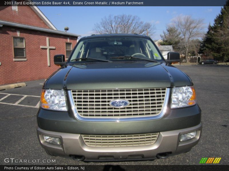 Estate Green Metallic / Medium Parchment 2003 Ford Expedition Eddie Bauer 4x4