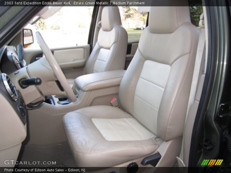 Estate Green Metallic / Medium Parchment 2003 Ford Expedition Eddie Bauer 4x4