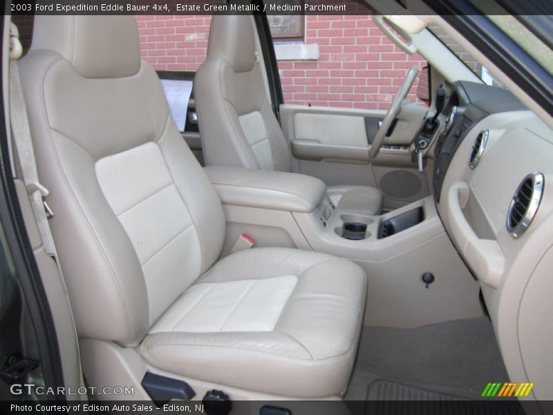 Estate Green Metallic / Medium Parchment 2003 Ford Expedition Eddie Bauer 4x4