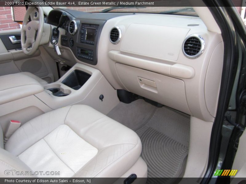 Estate Green Metallic / Medium Parchment 2003 Ford Expedition Eddie Bauer 4x4