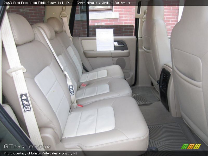 Estate Green Metallic / Medium Parchment 2003 Ford Expedition Eddie Bauer 4x4