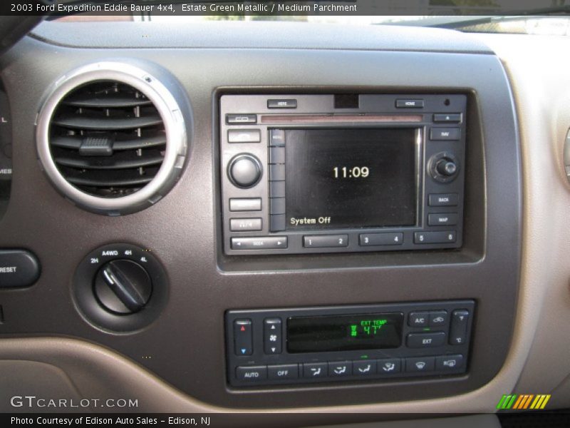 Estate Green Metallic / Medium Parchment 2003 Ford Expedition Eddie Bauer 4x4