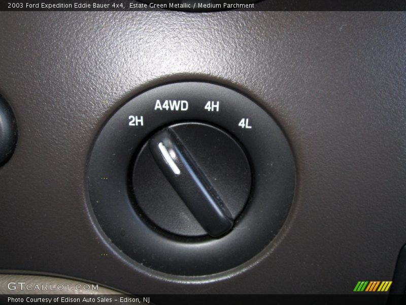 Estate Green Metallic / Medium Parchment 2003 Ford Expedition Eddie Bauer 4x4