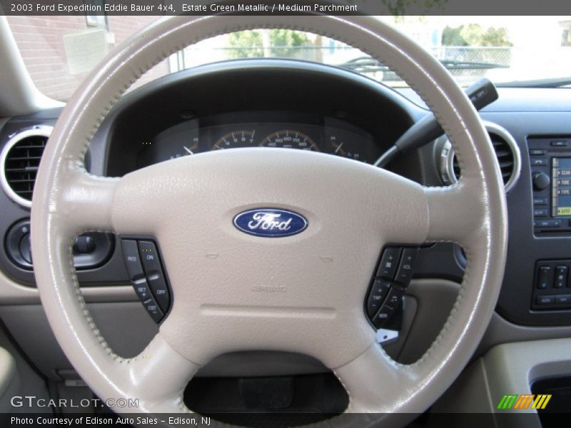 Estate Green Metallic / Medium Parchment 2003 Ford Expedition Eddie Bauer 4x4