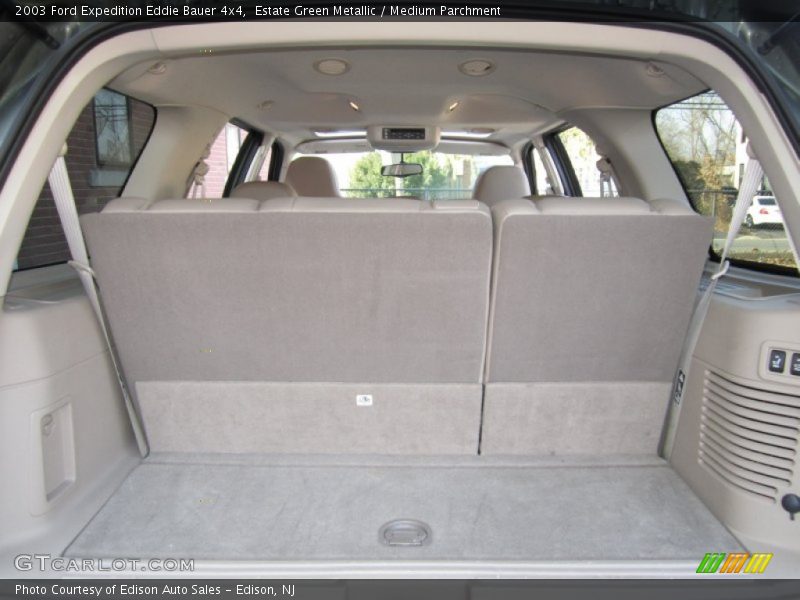 Estate Green Metallic / Medium Parchment 2003 Ford Expedition Eddie Bauer 4x4