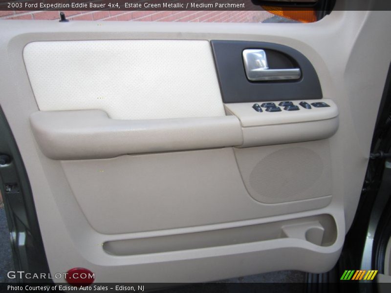 Estate Green Metallic / Medium Parchment 2003 Ford Expedition Eddie Bauer 4x4