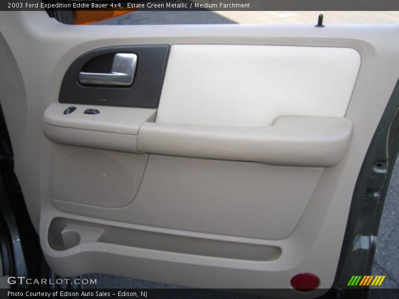 Estate Green Metallic / Medium Parchment 2003 Ford Expedition Eddie Bauer 4x4