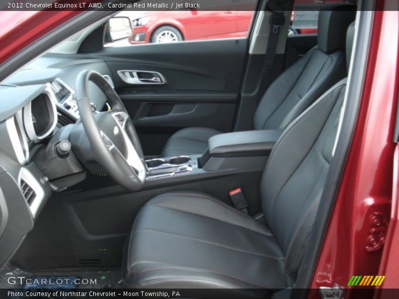 Cardinal Red Metallic / Jet Black 2012 Chevrolet Equinox LT AWD