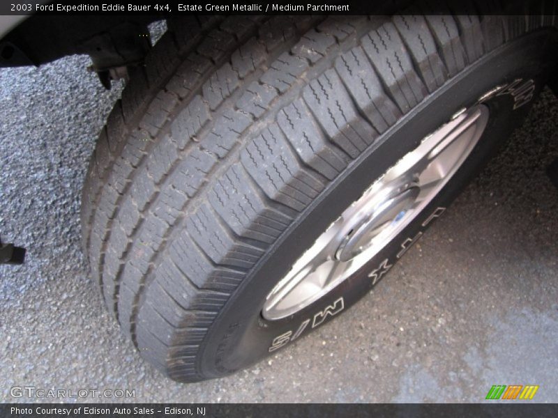 Estate Green Metallic / Medium Parchment 2003 Ford Expedition Eddie Bauer 4x4