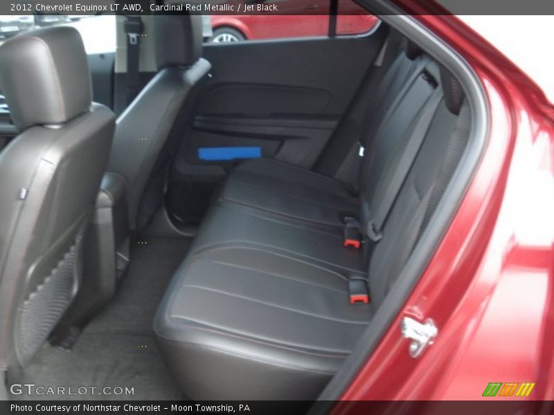 Cardinal Red Metallic / Jet Black 2012 Chevrolet Equinox LT AWD