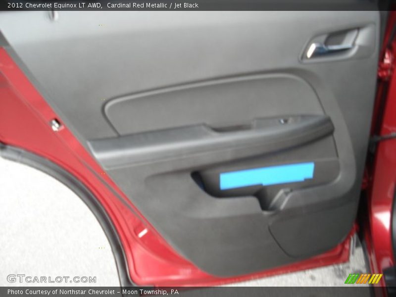 Cardinal Red Metallic / Jet Black 2012 Chevrolet Equinox LT AWD