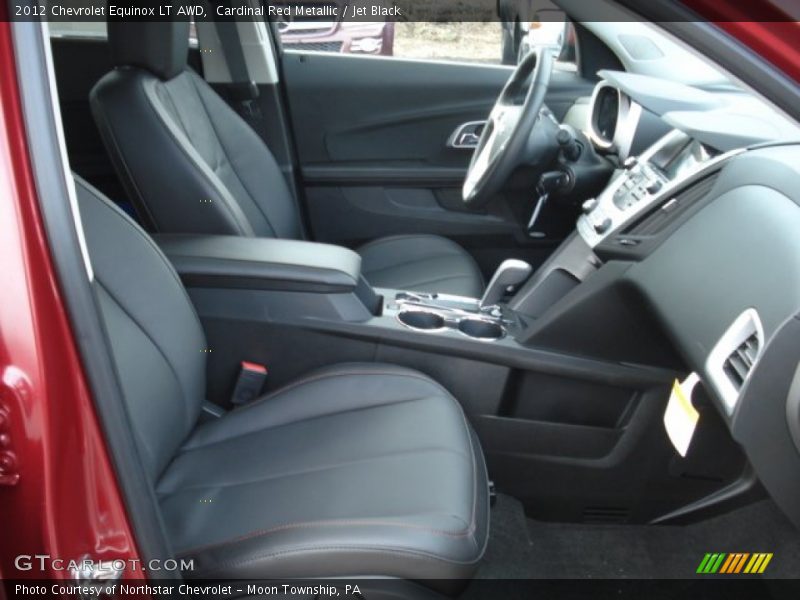 Cardinal Red Metallic / Jet Black 2012 Chevrolet Equinox LT AWD