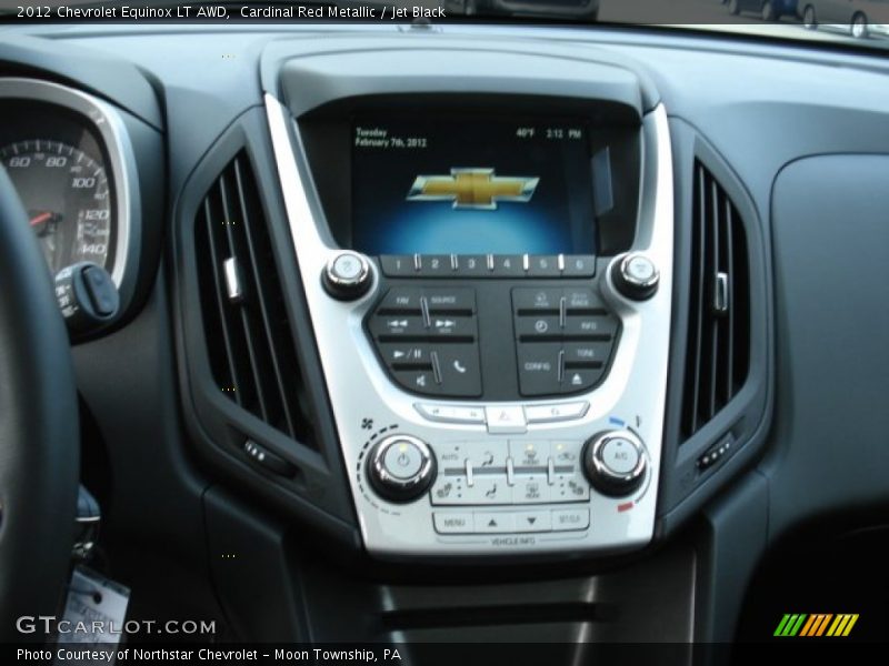 Cardinal Red Metallic / Jet Black 2012 Chevrolet Equinox LT AWD