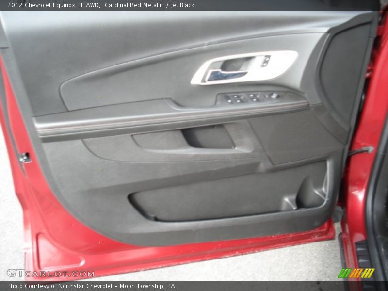 Cardinal Red Metallic / Jet Black 2012 Chevrolet Equinox LT AWD