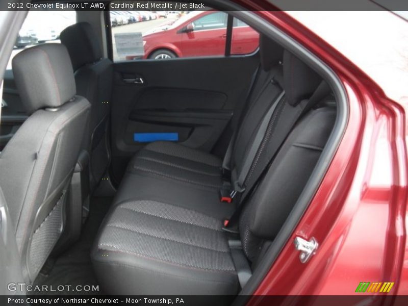 Cardinal Red Metallic / Jet Black 2012 Chevrolet Equinox LT AWD