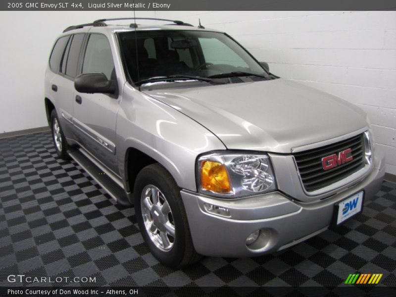 Liquid Silver Metallic / Ebony 2005 GMC Envoy SLT 4x4