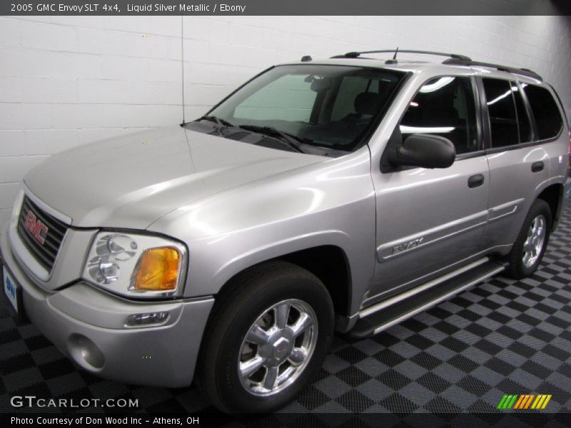 Liquid Silver Metallic / Ebony 2005 GMC Envoy SLT 4x4