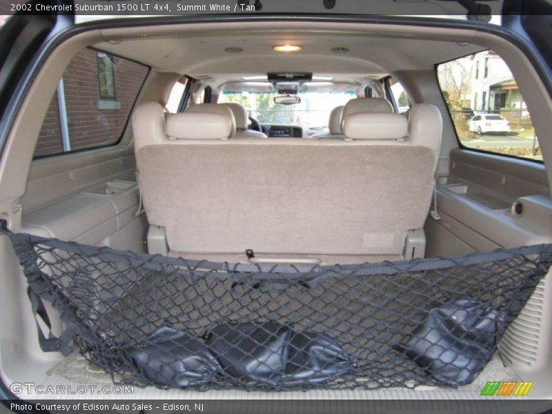 Summit White / Tan 2002 Chevrolet Suburban 1500 LT 4x4