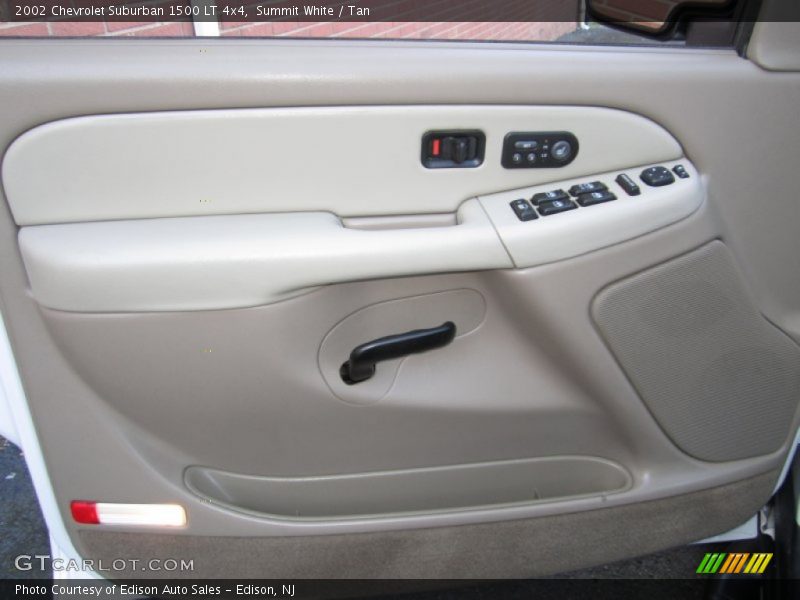 Summit White / Tan 2002 Chevrolet Suburban 1500 LT 4x4