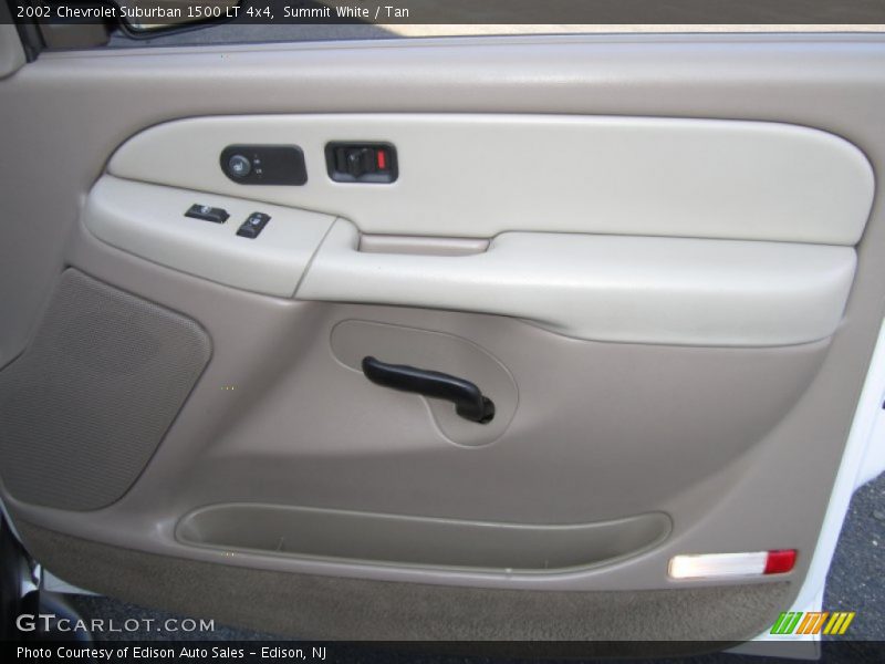 Summit White / Tan 2002 Chevrolet Suburban 1500 LT 4x4