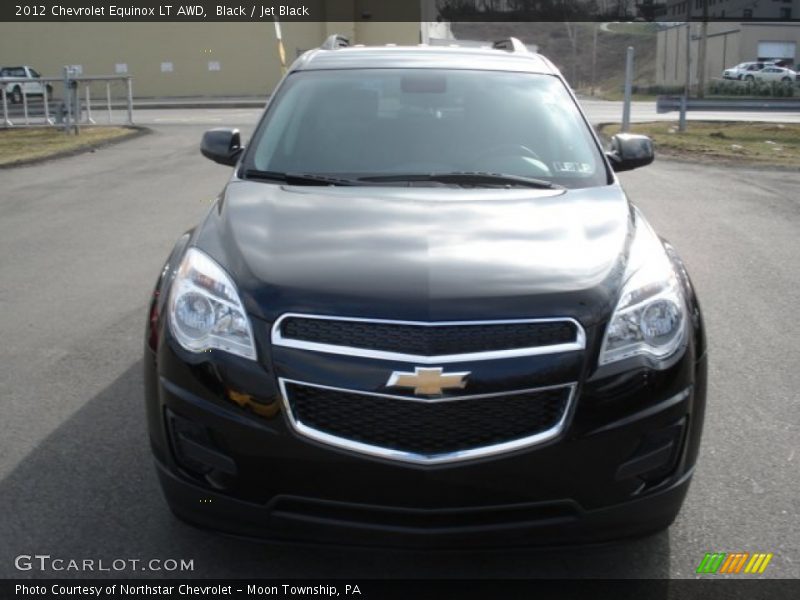 Black / Jet Black 2012 Chevrolet Equinox LT AWD