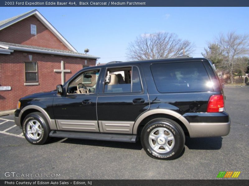 Black Clearcoat / Medium Parchment 2003 Ford Expedition Eddie Bauer 4x4