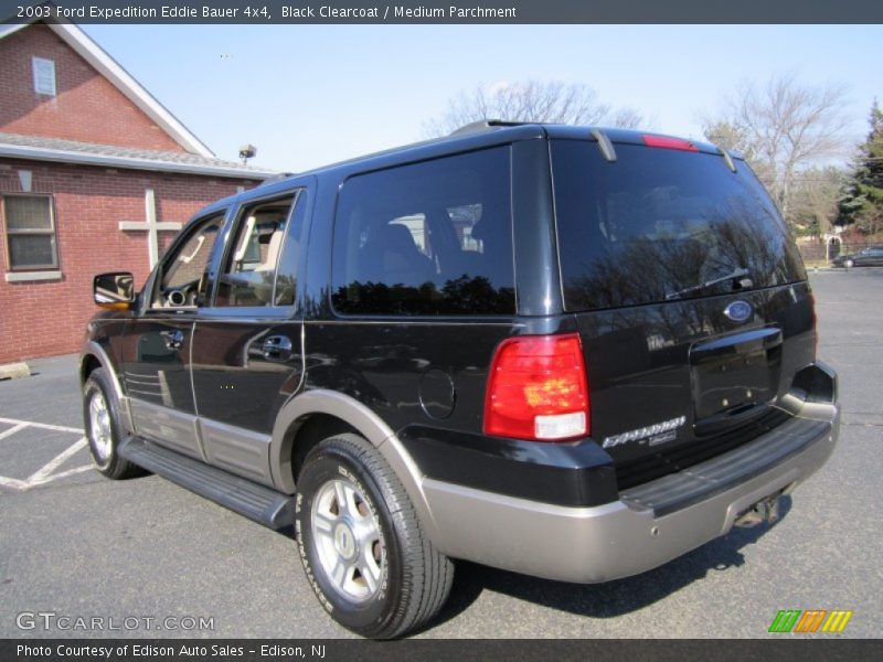 Black Clearcoat / Medium Parchment 2003 Ford Expedition Eddie Bauer 4x4