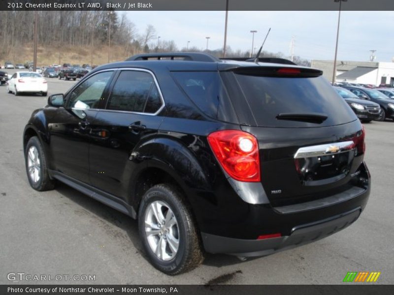 Black / Jet Black 2012 Chevrolet Equinox LT AWD