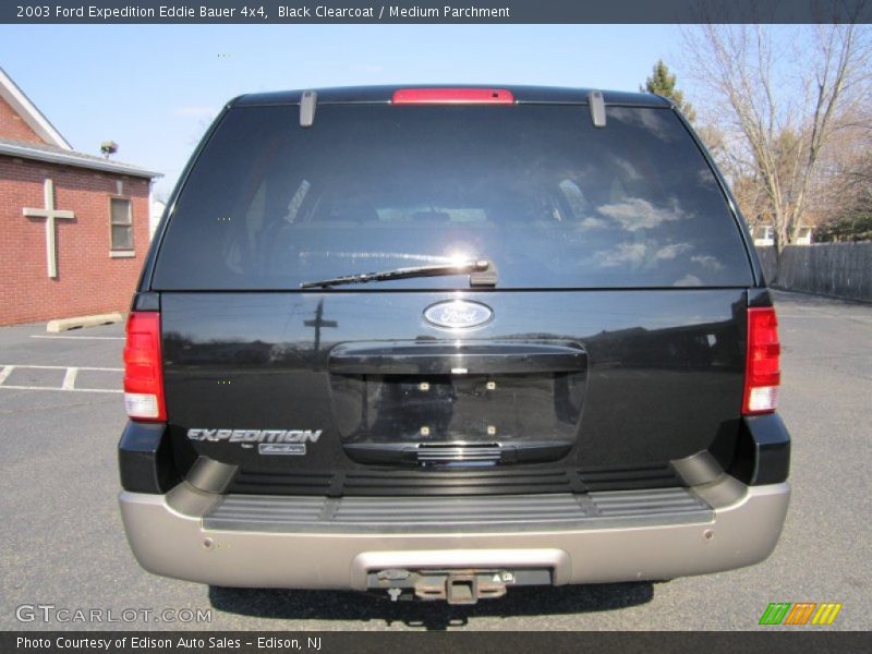 Black Clearcoat / Medium Parchment 2003 Ford Expedition Eddie Bauer 4x4