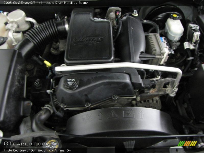 Liquid Silver Metallic / Ebony 2005 GMC Envoy SLT 4x4
